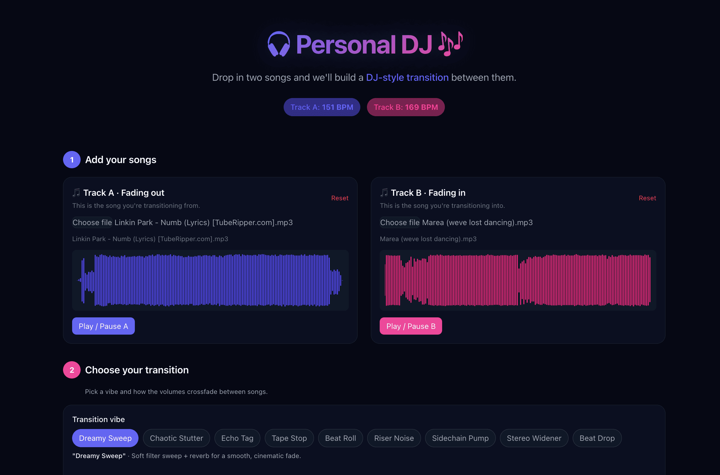 Personal DJ